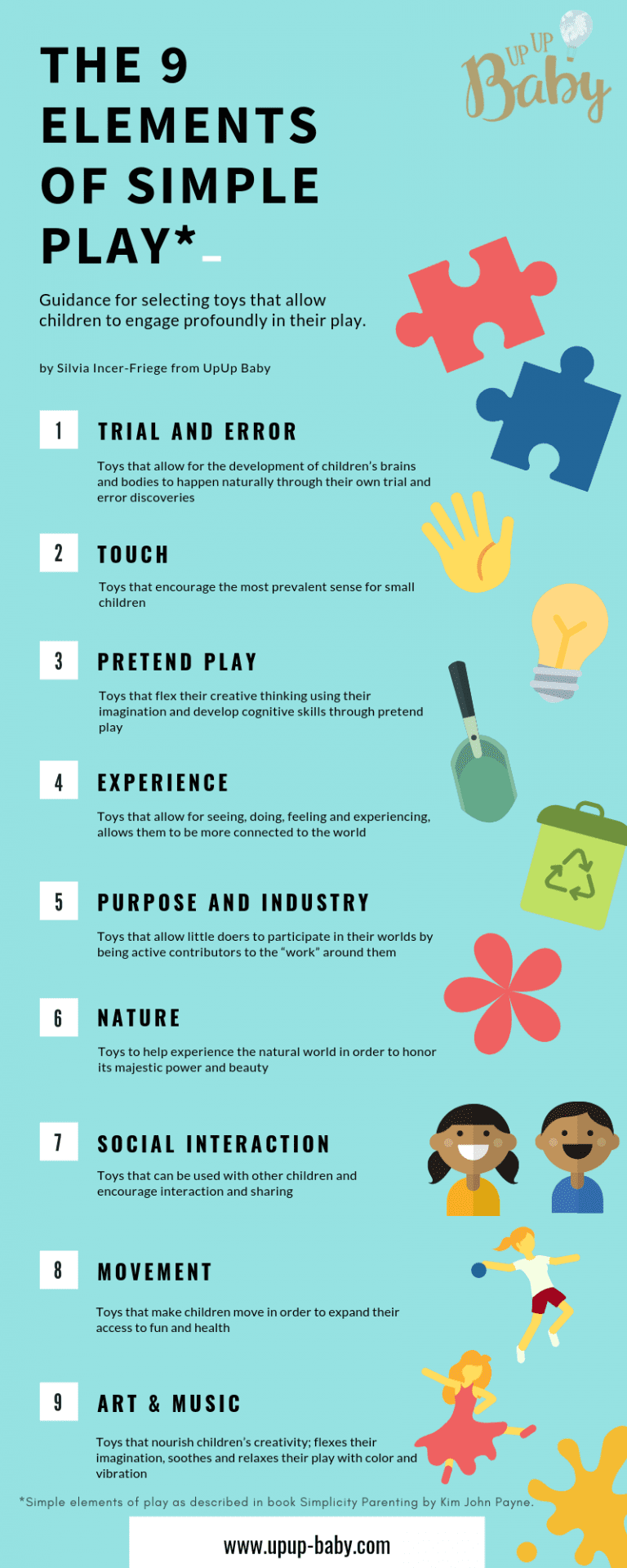 9 Simple Elements of Play to consider when buying toys or decluttering