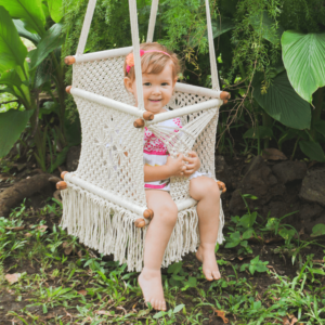 Macramé Baby Swing