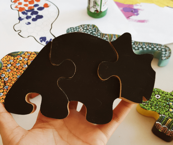 Paint-It-Yourself Dino Dot Art Puzzles - Image 4