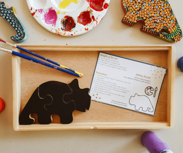 Paint-It-Yourself Dino Dot Art Puzzles - Image 3