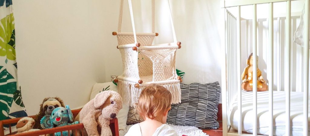 Macrame Baby Swing 3 Macrame Baby Swing 3